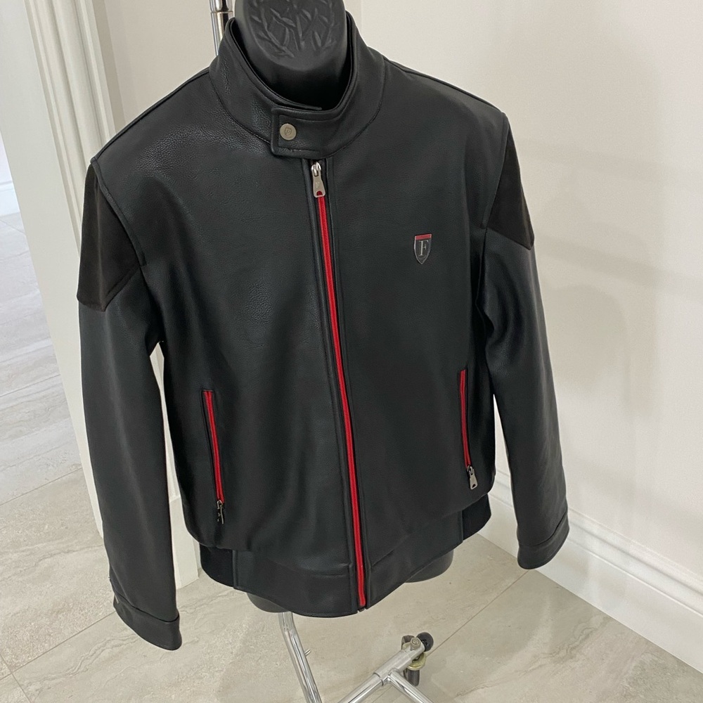 Men’s Italian, Vegan, Leather Jacket